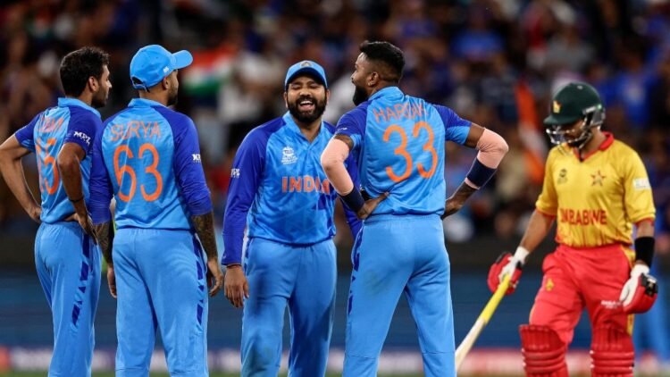 India to tour Zimbabwe in July for 5 match T20I series