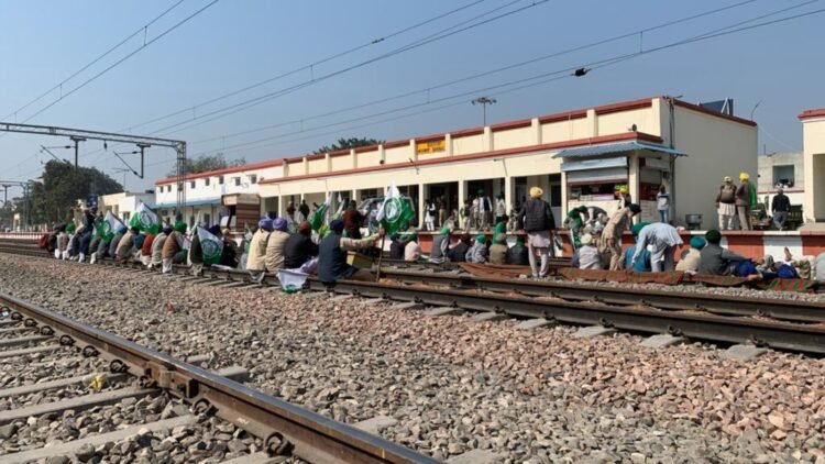 Punjab rail roko 3 trains cancelled 5 terminated before destination