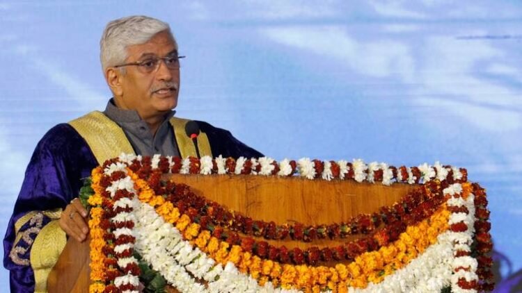 Rajasthan Minister Gajendra Singh Shekhawat attended Jaipur National Universitys 13th